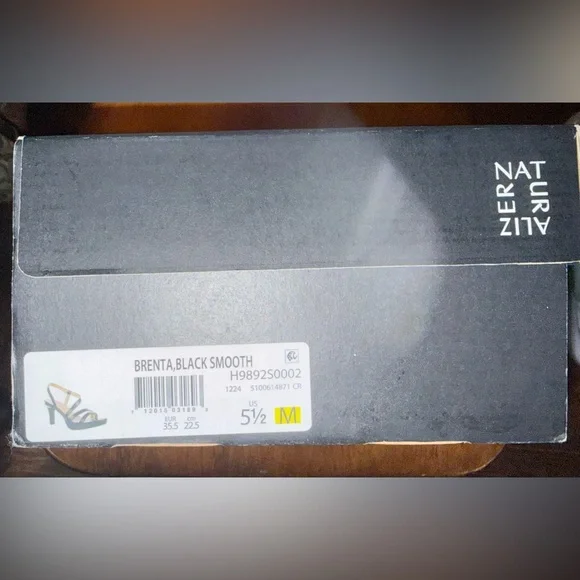 Naturalizer Black Strappy Heels - Picture 7 of 7